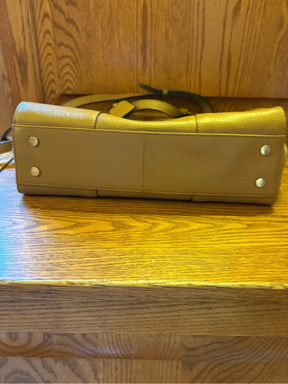 RADLEY LONDON Tan Pebbled Leather Handbag